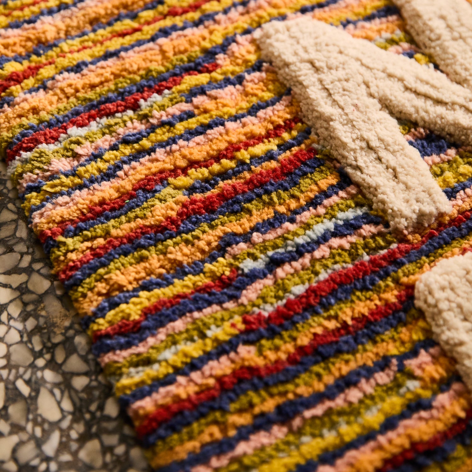 Sage x Clare Tula Nudie Bath Mat - Burnt Sienna