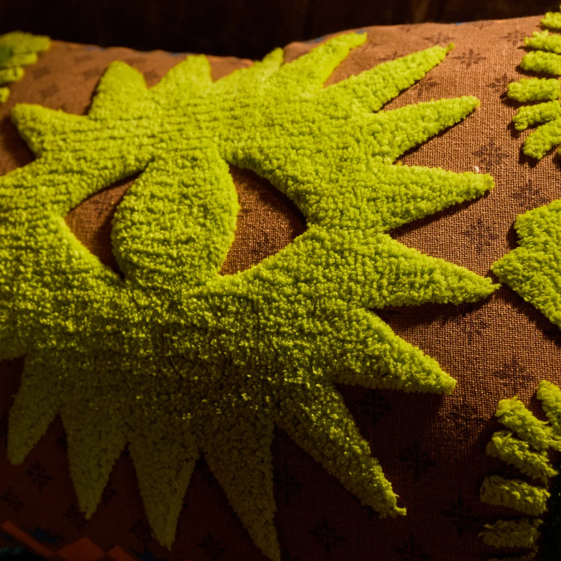 Sage and Clare: Yadira Reversible Tufted Cushion - Feather Insert