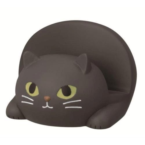 Glowing Eyes Cat Smartphone stand - Black cat