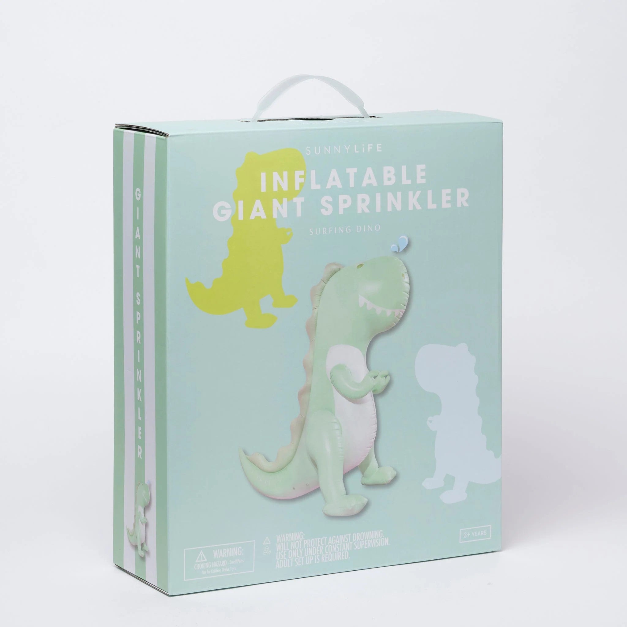 Sunnylife: Inflatable Giant Sprinkler Surfing Dino