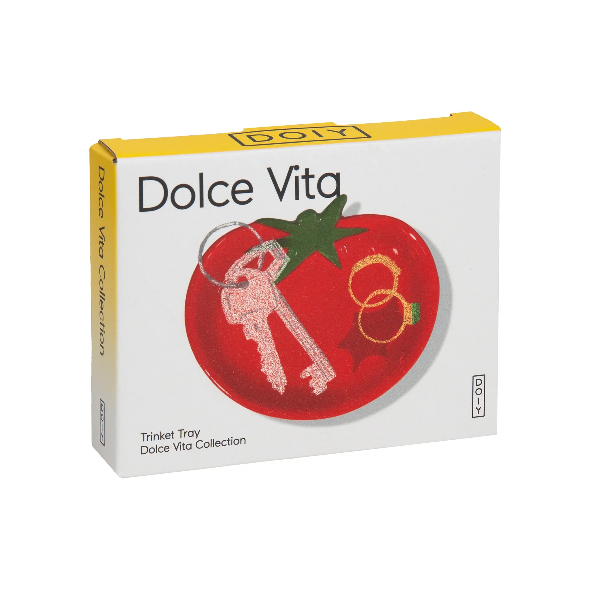 Doiy: Dolce Vita Trinket Tray Tomato