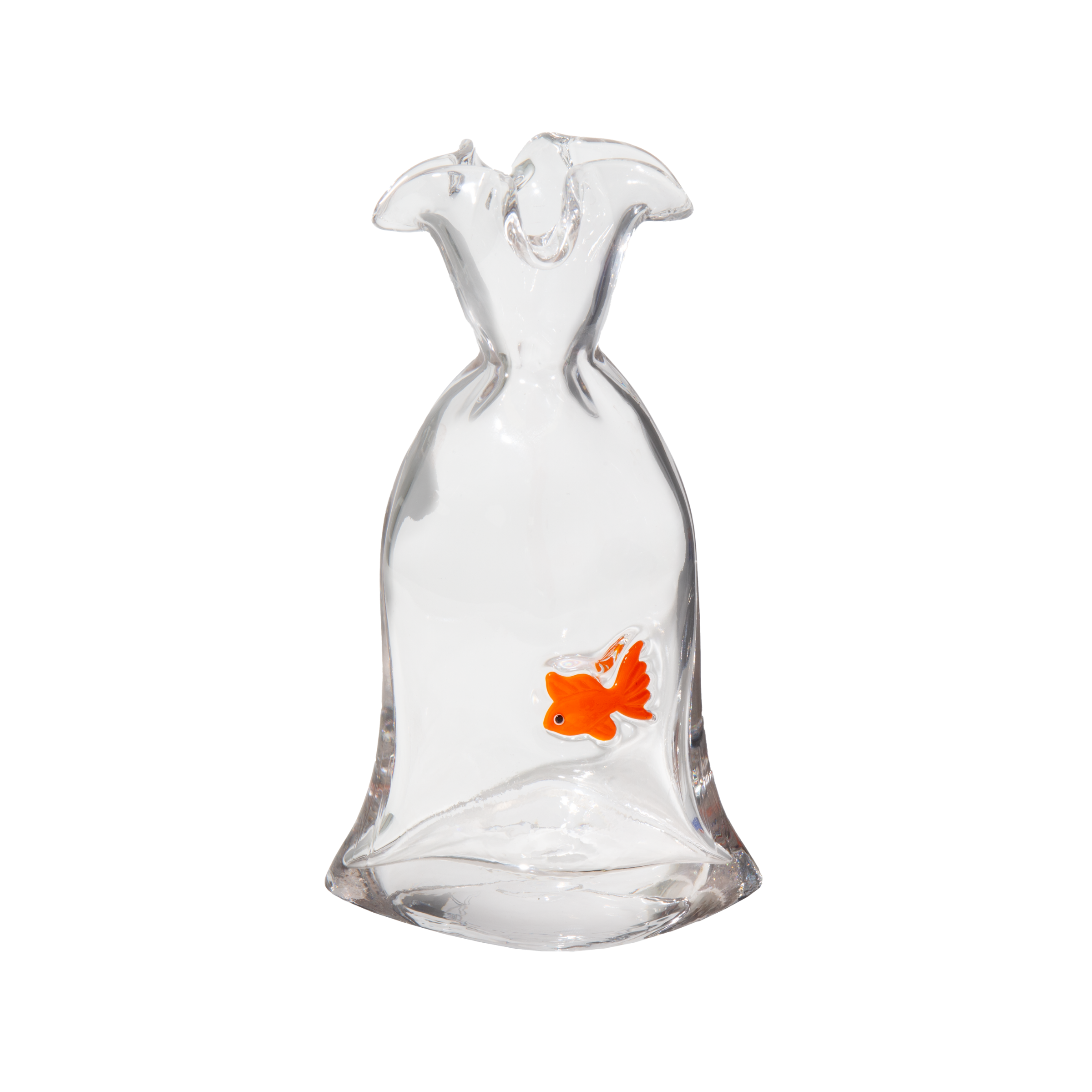 Doiy Goldfish Vase - L