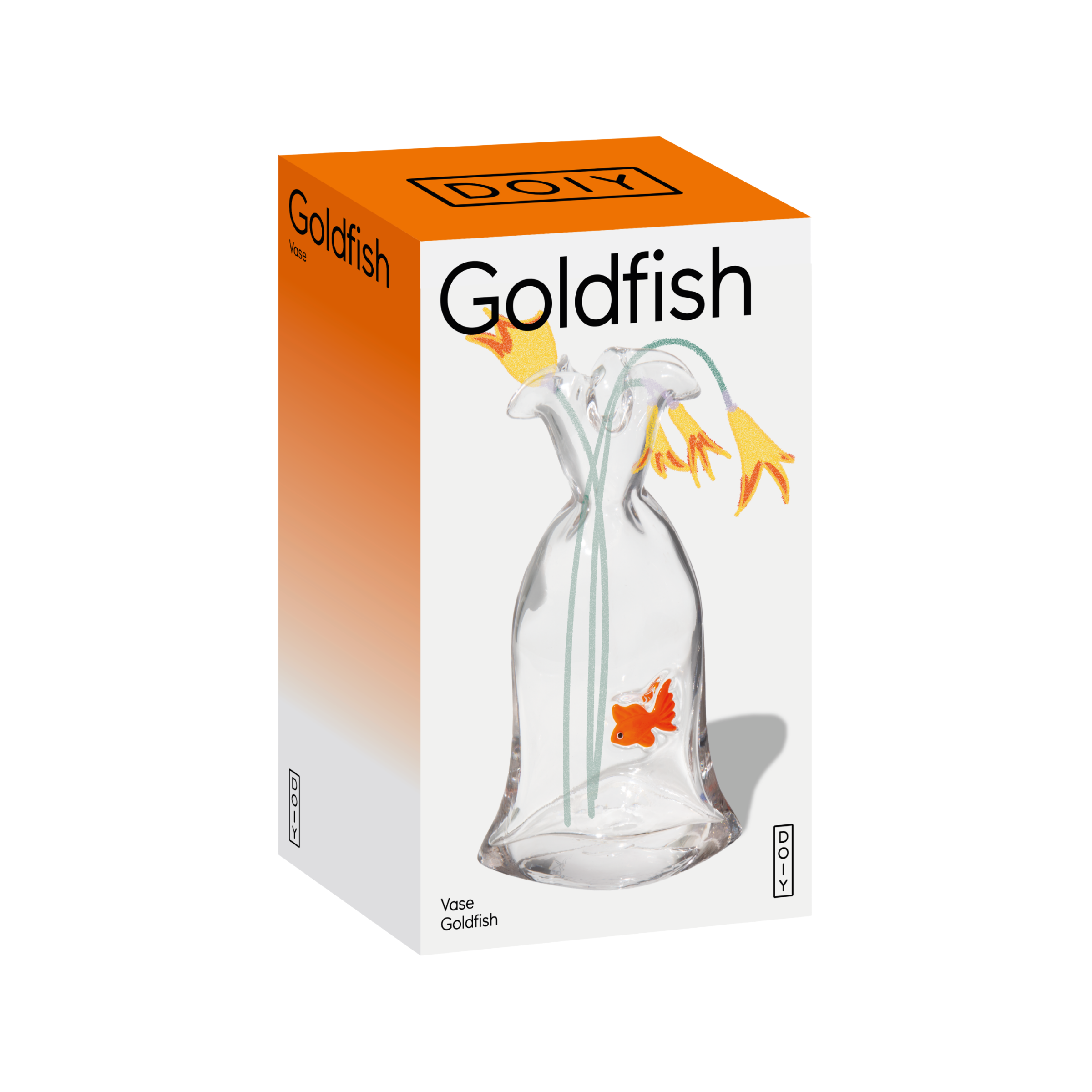 Doiy Goldfish Vase - L
