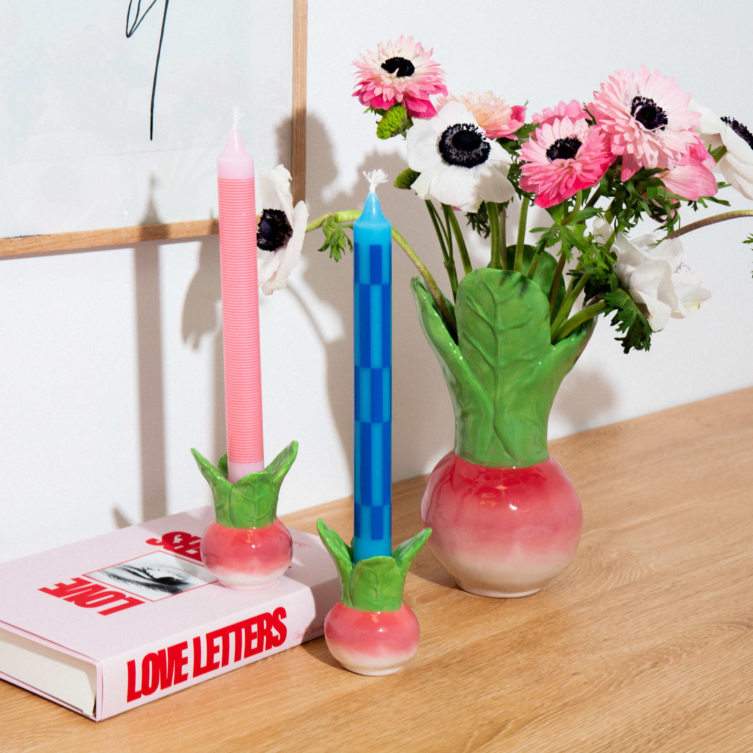 Doiy Radish Candle Holder - M