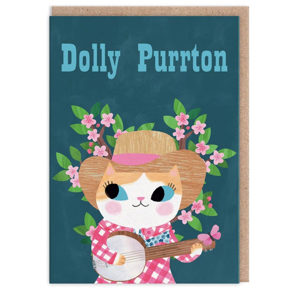 Ohh Deer Greeting Card Dolly Purrton