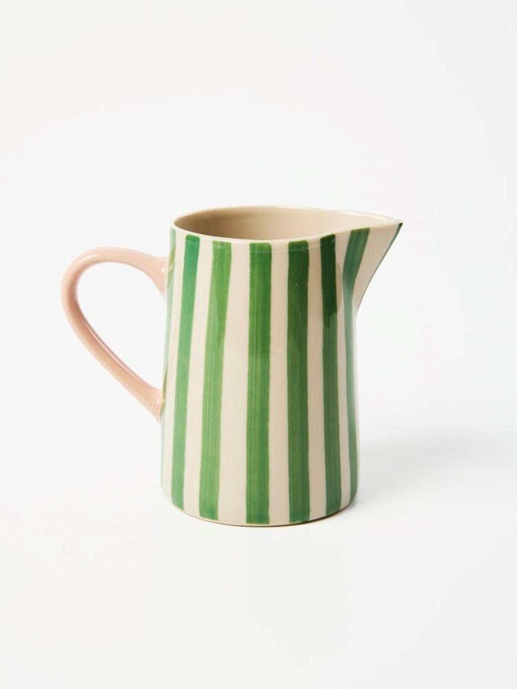 Jones & Co: Bloomie Green Milk Jug