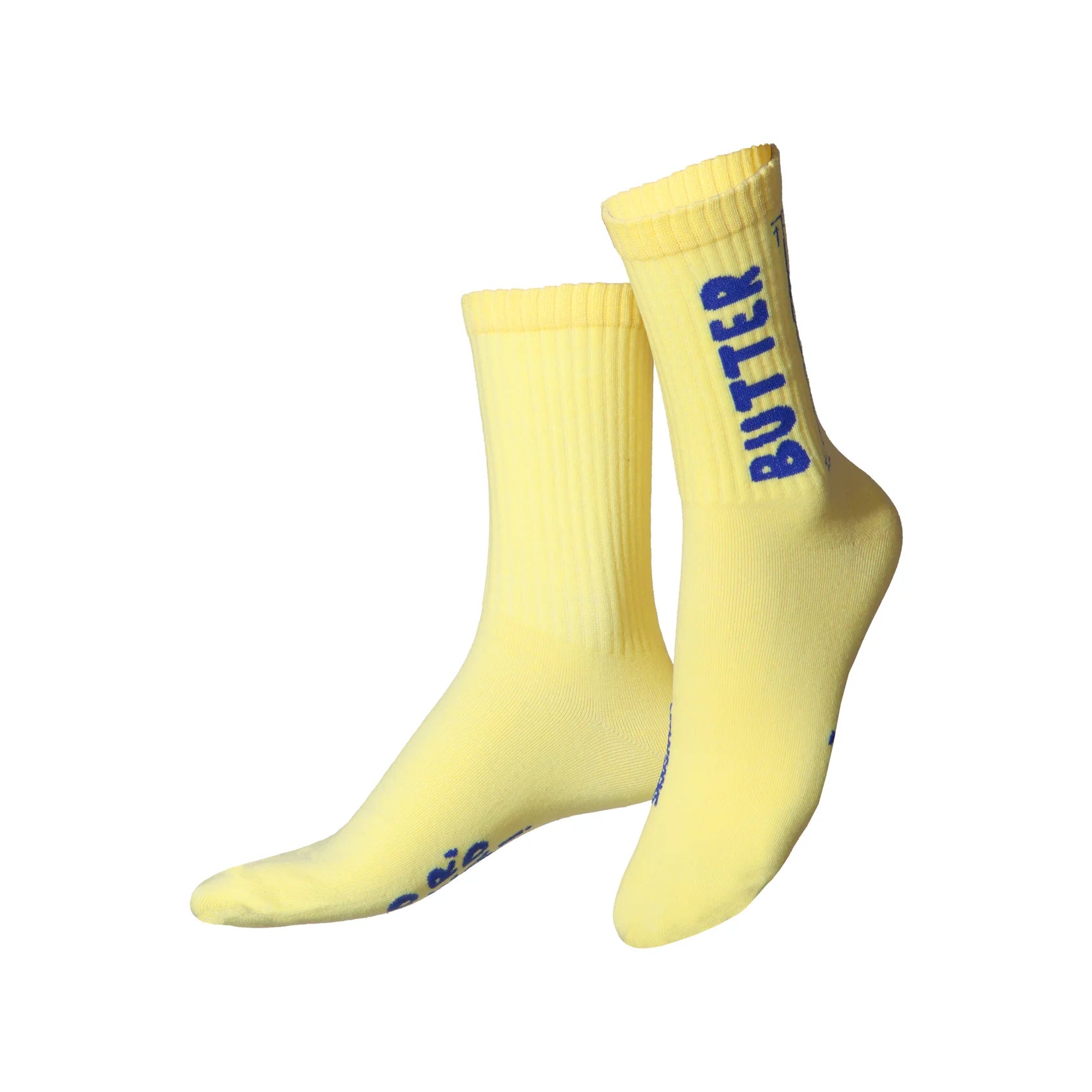 Eat My Socks: Crew Socks - Butter
