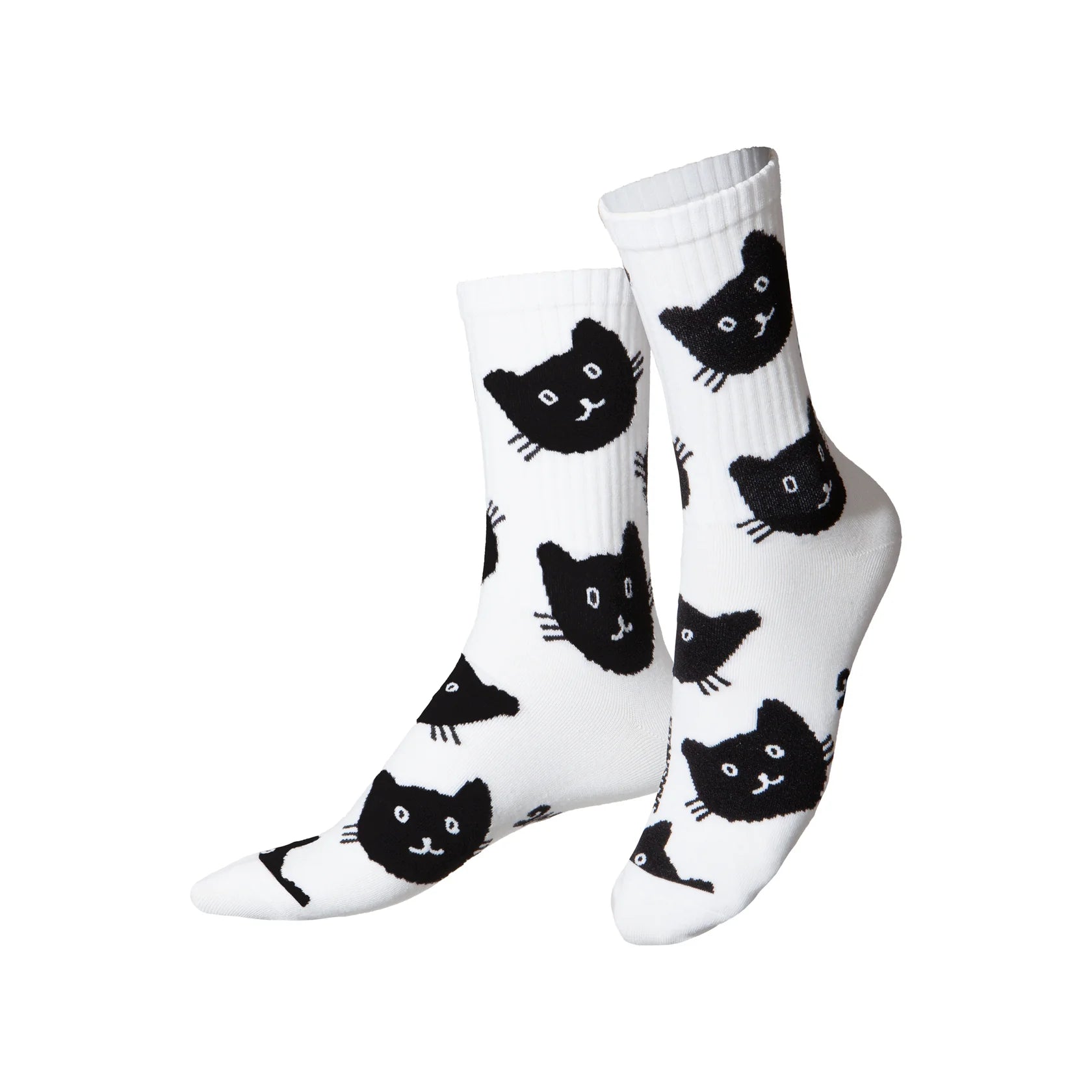 Eat My Socks: Crew Socks - Cat