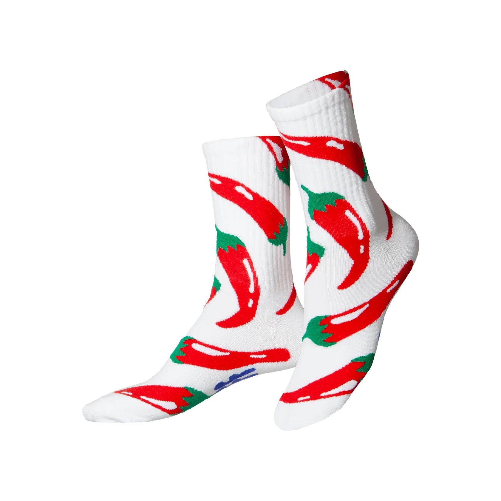 Eat My Socks: Crew Socks - Chili