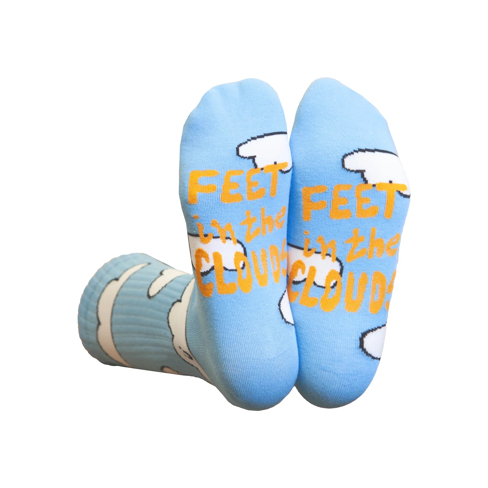 Eat My Socks: Crew Socks - Cloud