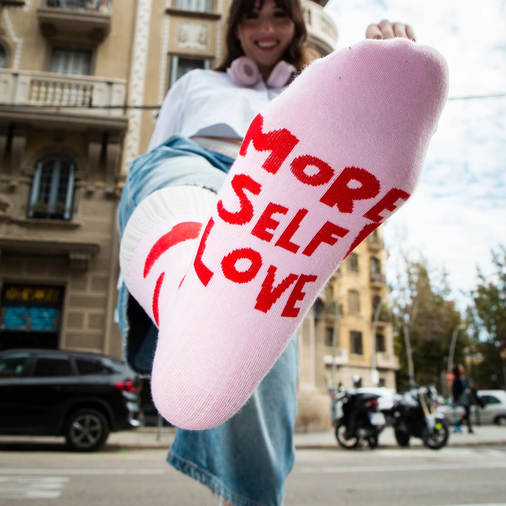 Eat My Socks: Crew Socks - Love