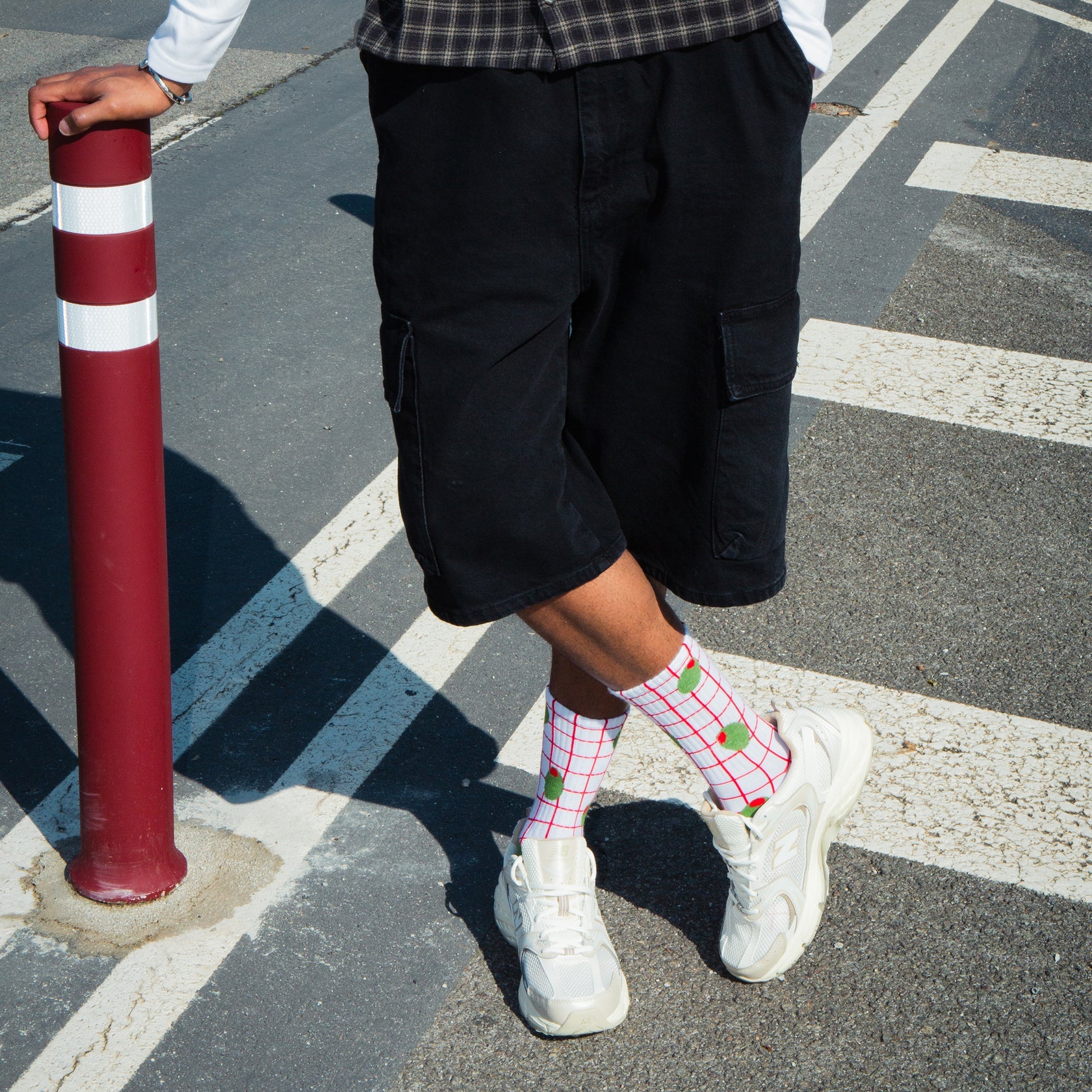 Eat My Socks: Crew Socks - Olive