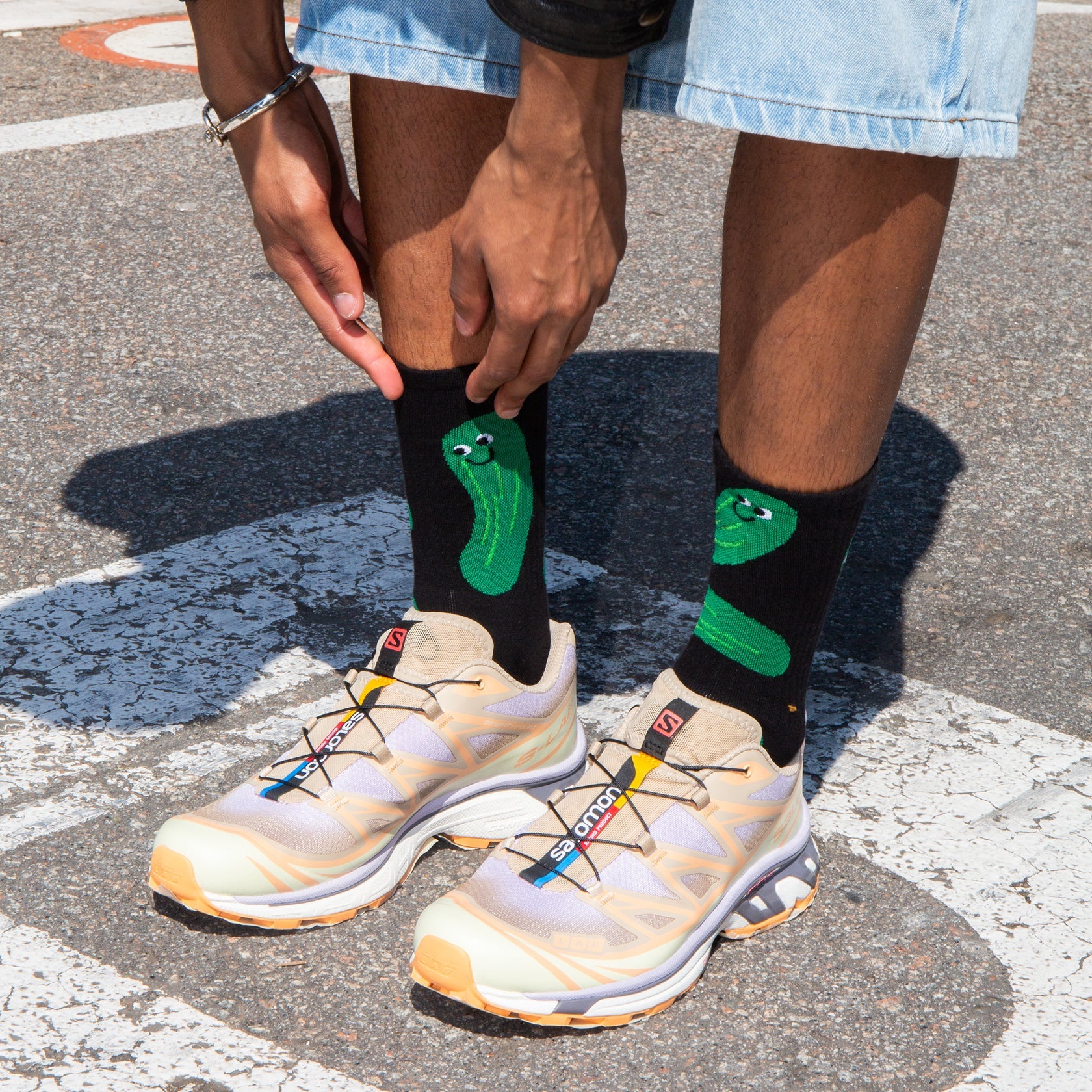 Eat My Socks: Crew Socks - Pickles