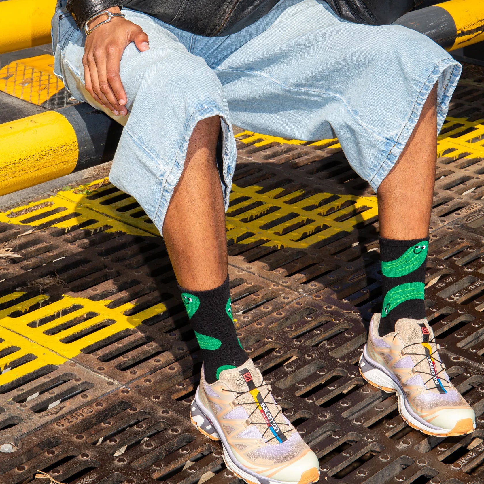 Eat My Socks: Crew Socks - Pickles