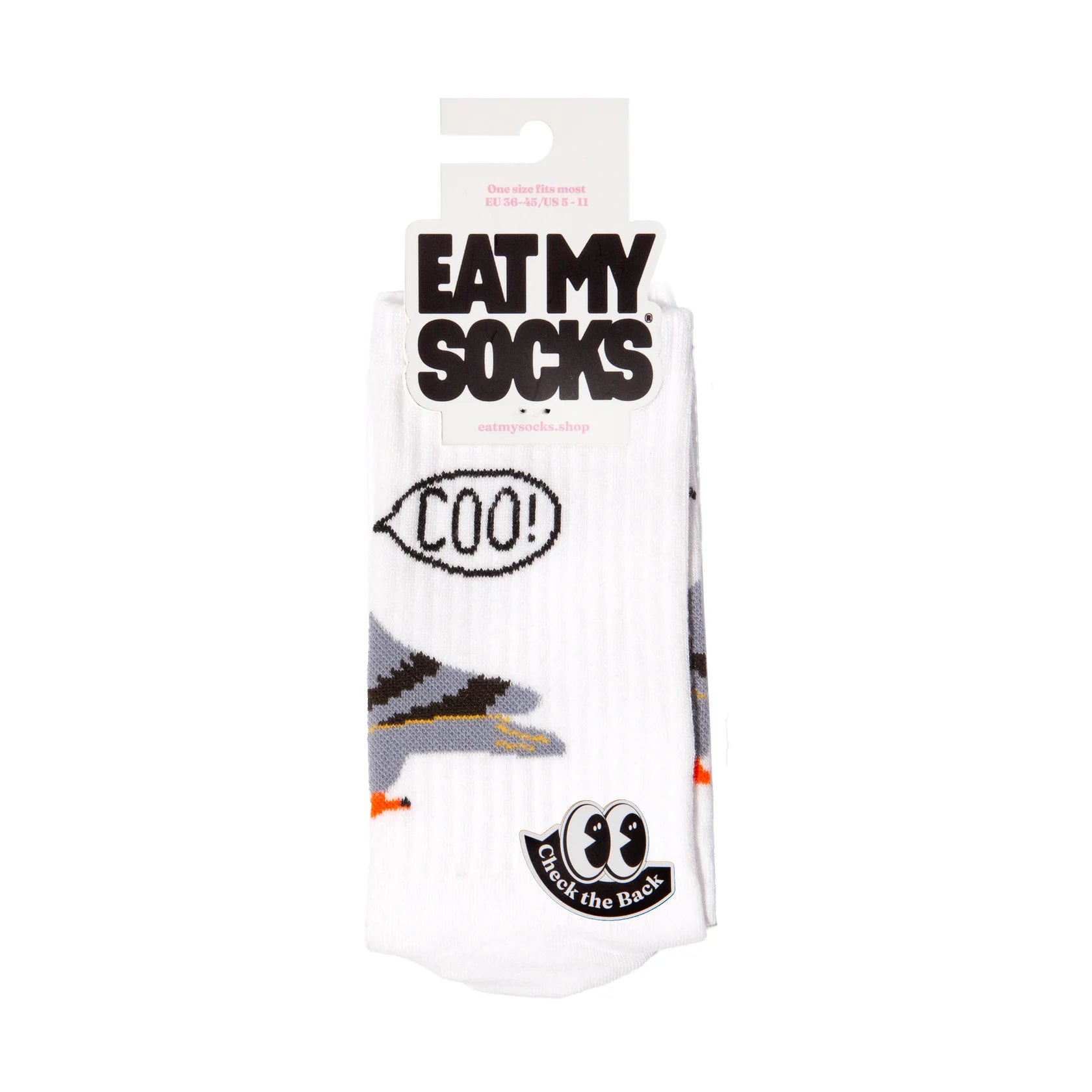 Eat My Socks: Crew Socks - Pigeon
