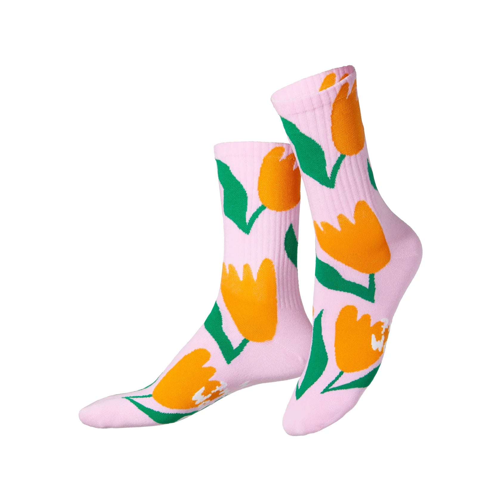 Eat My Socks: Crew Socks - Tulip