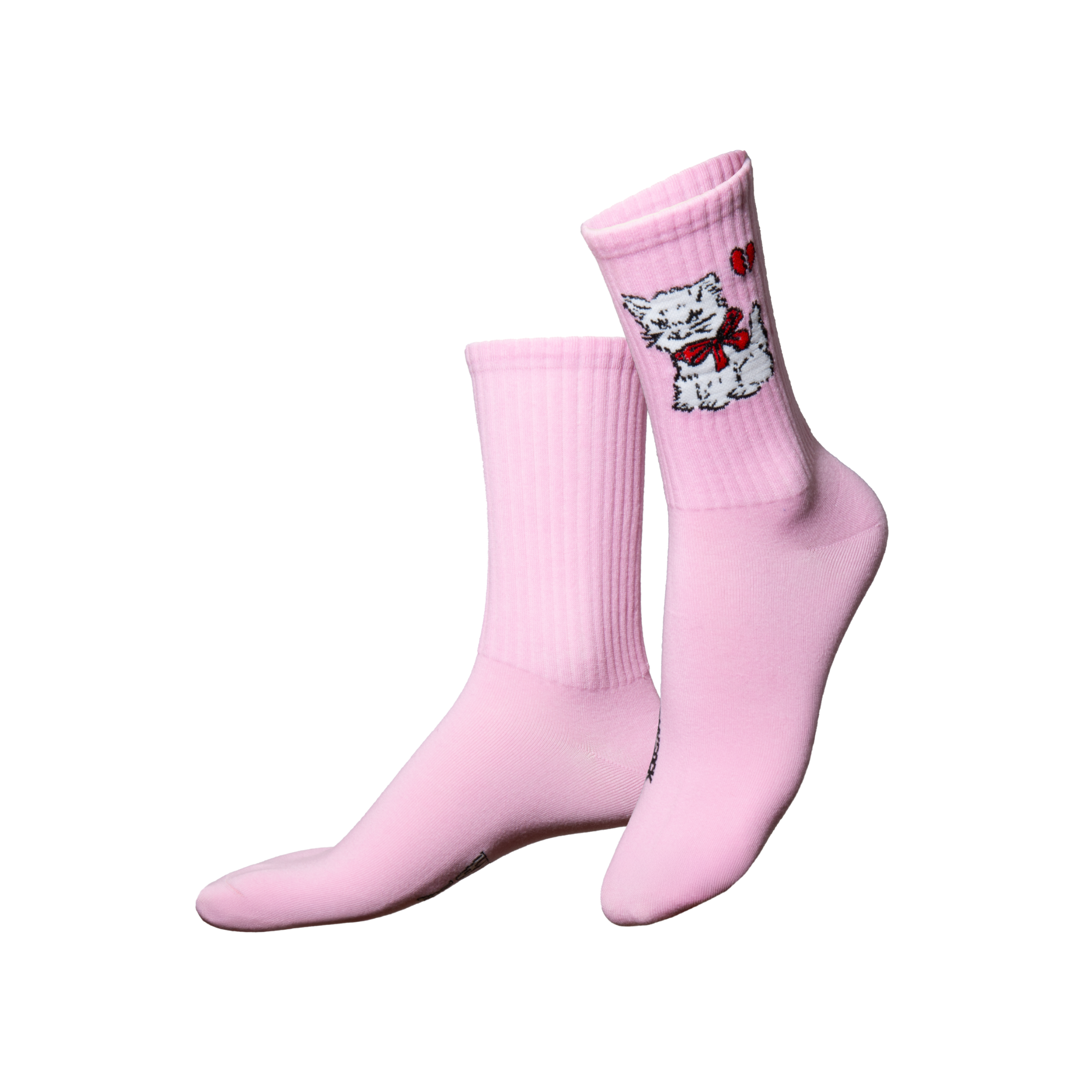 Eat My Socks Vintage Cat Crew Socks
