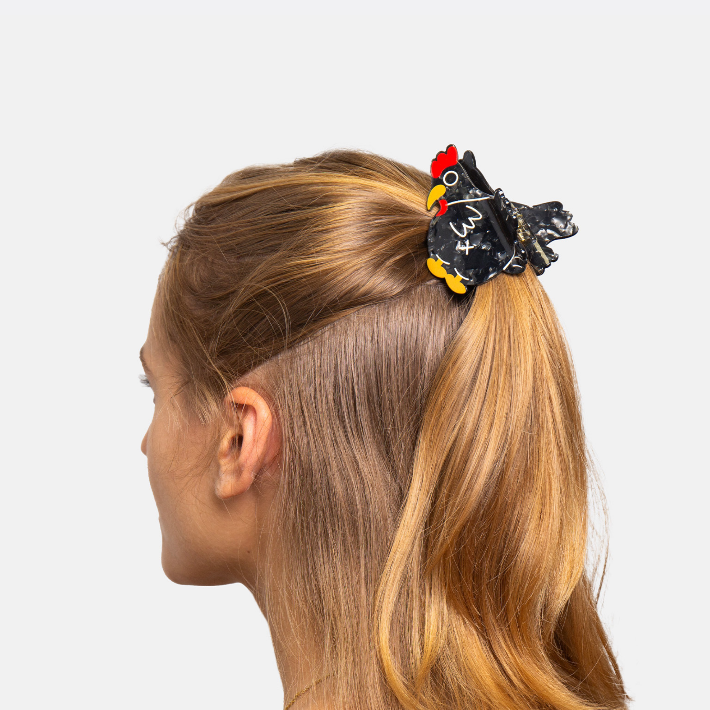 Eat My Socks Hair Claw - Chicken
