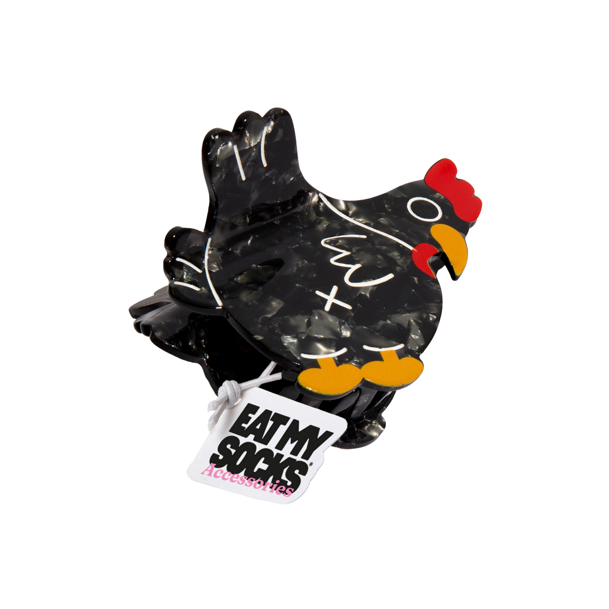 Eat My Socks Hair Claw - Chicken