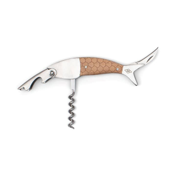 Gentlemen's Hardware: Fish shaped Waiter's Corkscrew – Monsterthreads