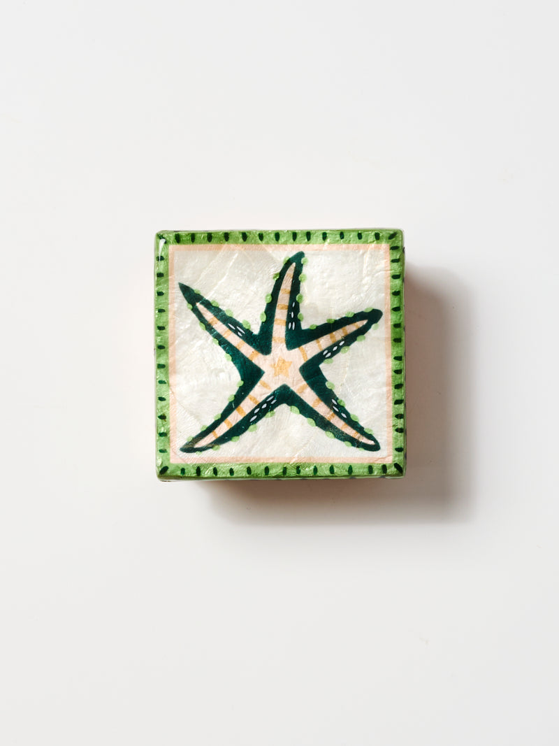 Jones & Co Mariner Keepsake Box - Starfish