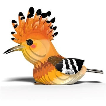 Eugy 3D Paper Model: Hoopoe