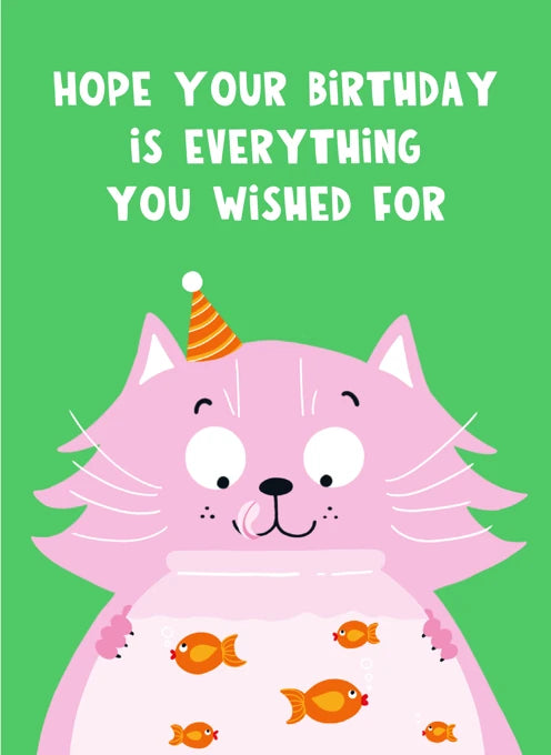 Lucy Maggie: Greeting Card - Everything You Wished For