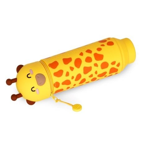 Legami: 2-in-1 Silicone Pencil Case - Kawaii - Giraffe