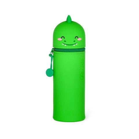 Legami: 2-in-1 Silicone Pencil Case - Kawaii - Dino