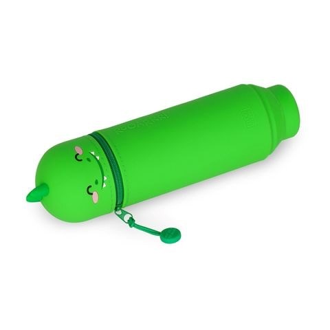 Legami: 2-in-1 Silicone Pencil Case - Kawaii - Dino