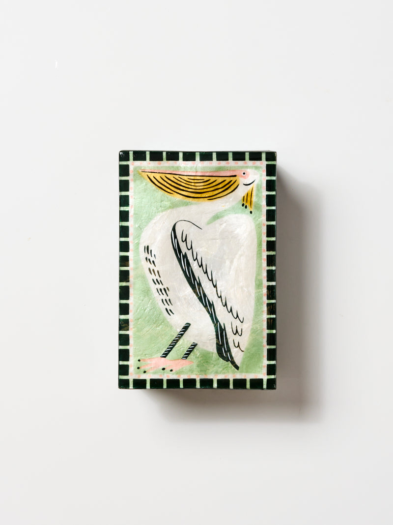 Jones & Co Mariner Keepsake Box - Pelican