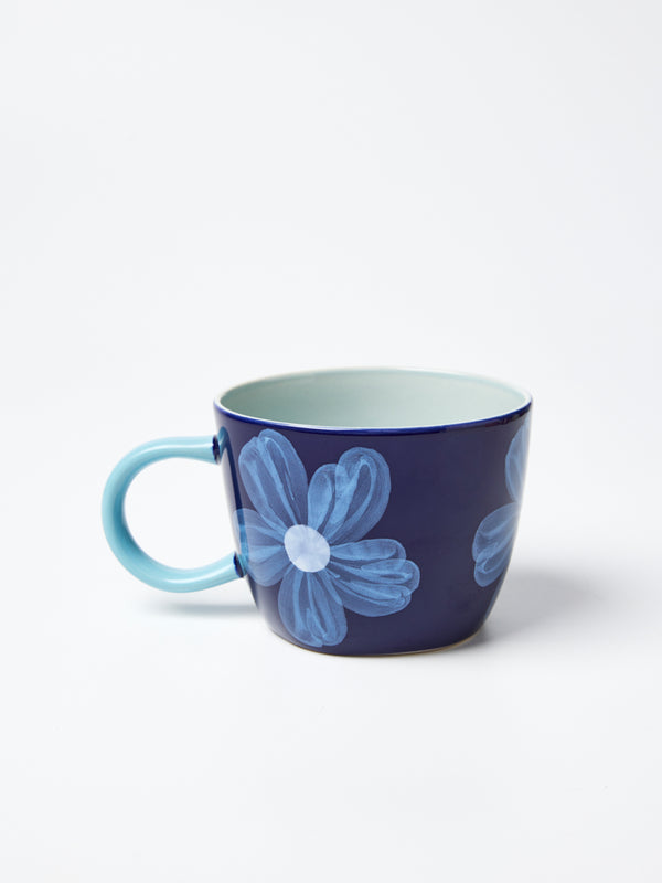 Jones & Co Boss Daisy Mug - Navy