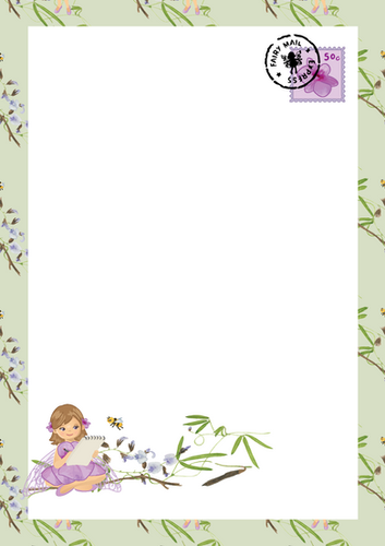 Fairy Blossoms Australian Fairies Writing Set
