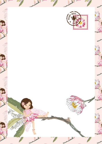 Fairy Blossoms Australian Fairies Writing Set