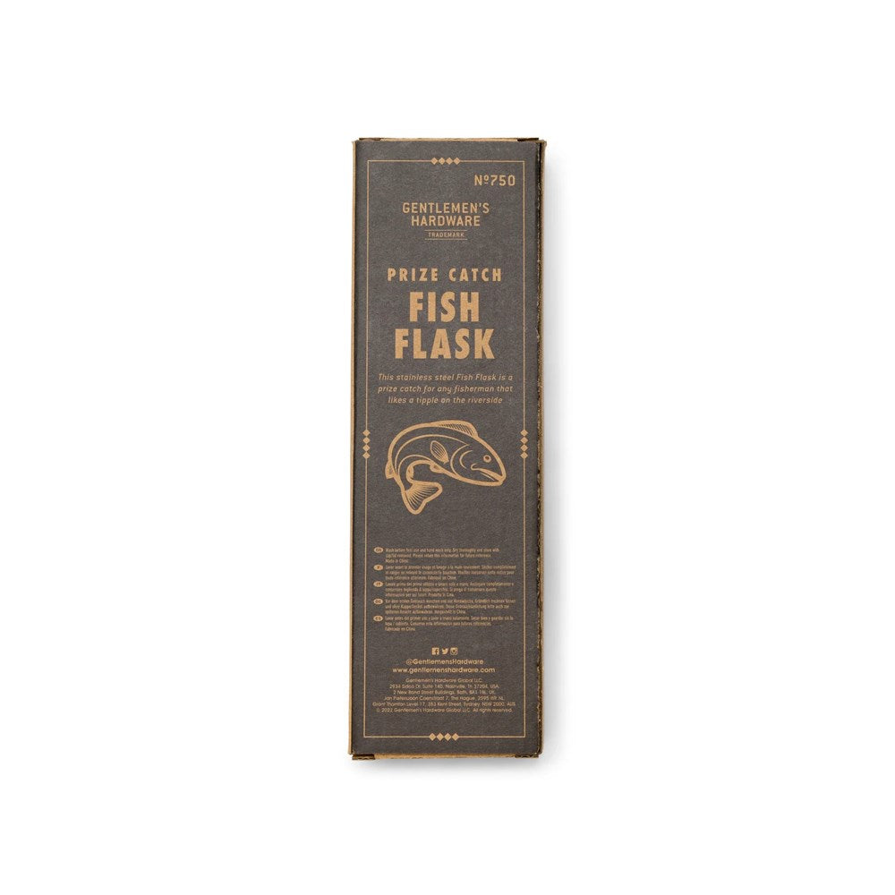 Gentlemen's Hardware: Fish Hip Flask