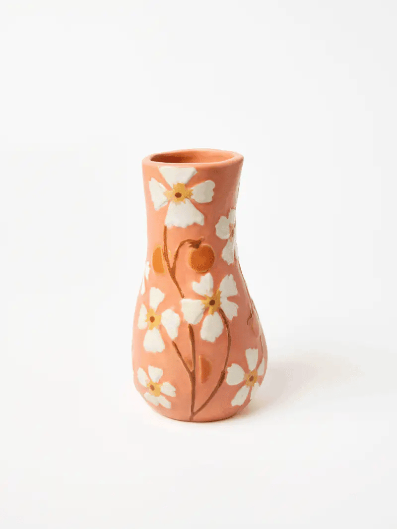 Jones & Co: Juniper Vase Peach