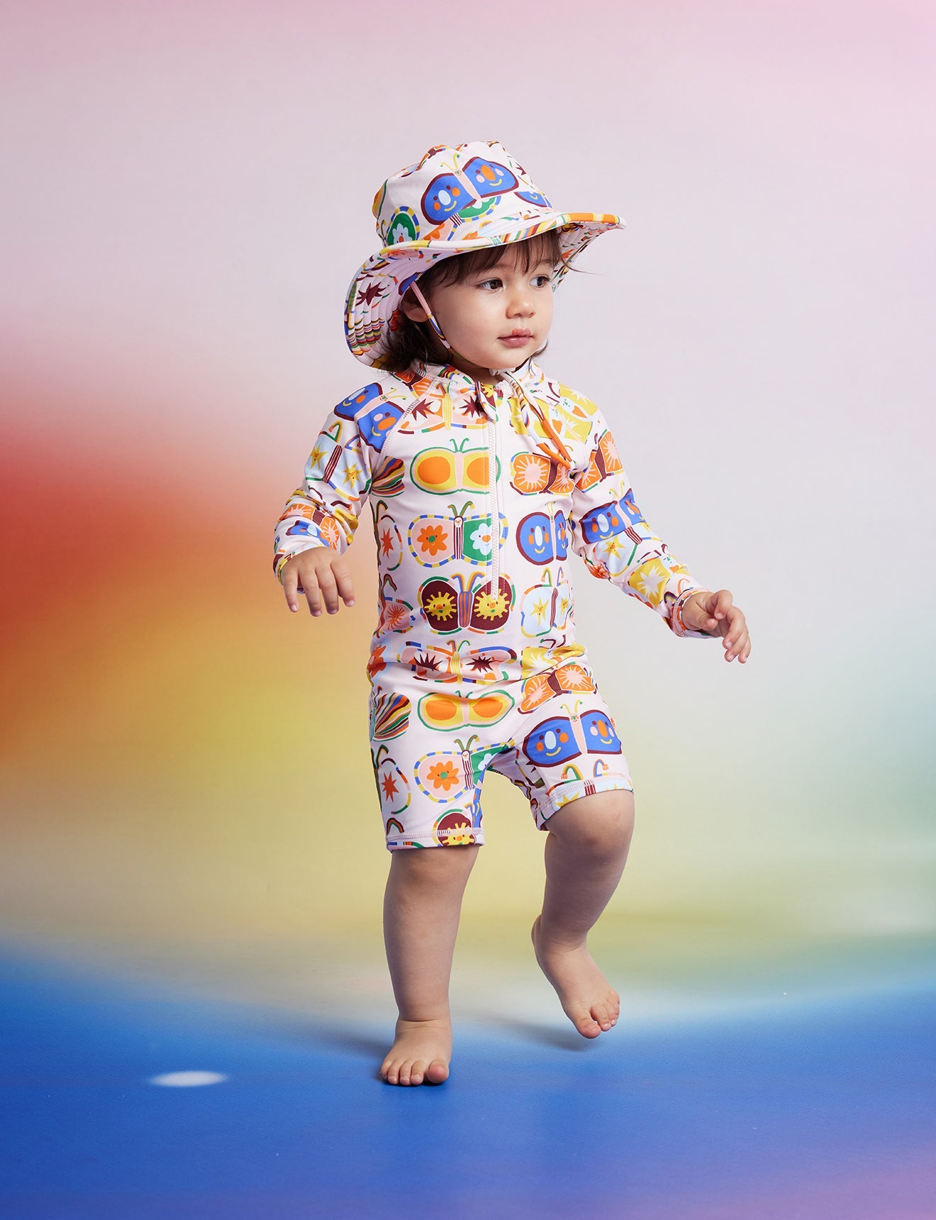 Halcyon Nights Swim Bucket Hat - Flutterby