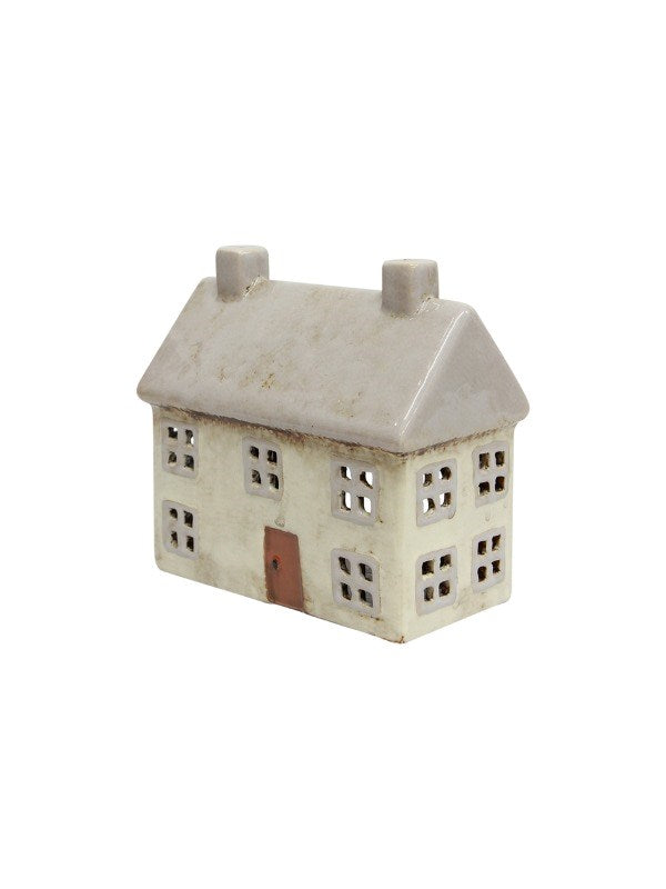 Alsace Cottage Tea Light Light Grey