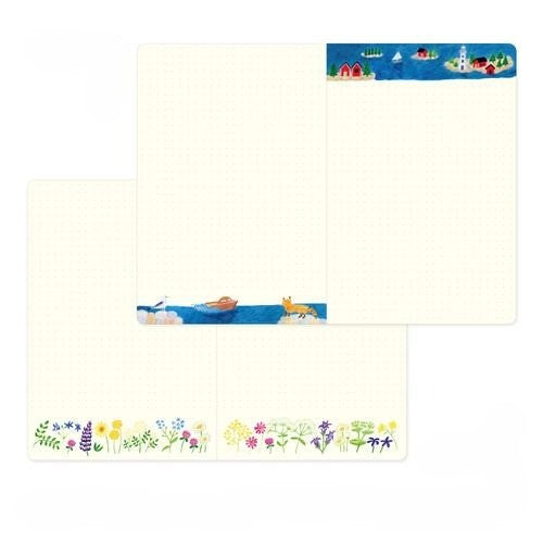 Midori: Yuru Log Notebook B6 Scandi