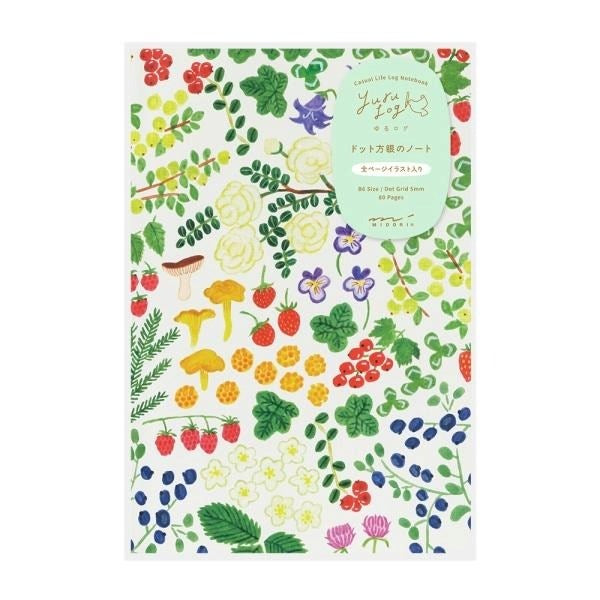 Midori: Yuru Log Notebook B6 Scandi