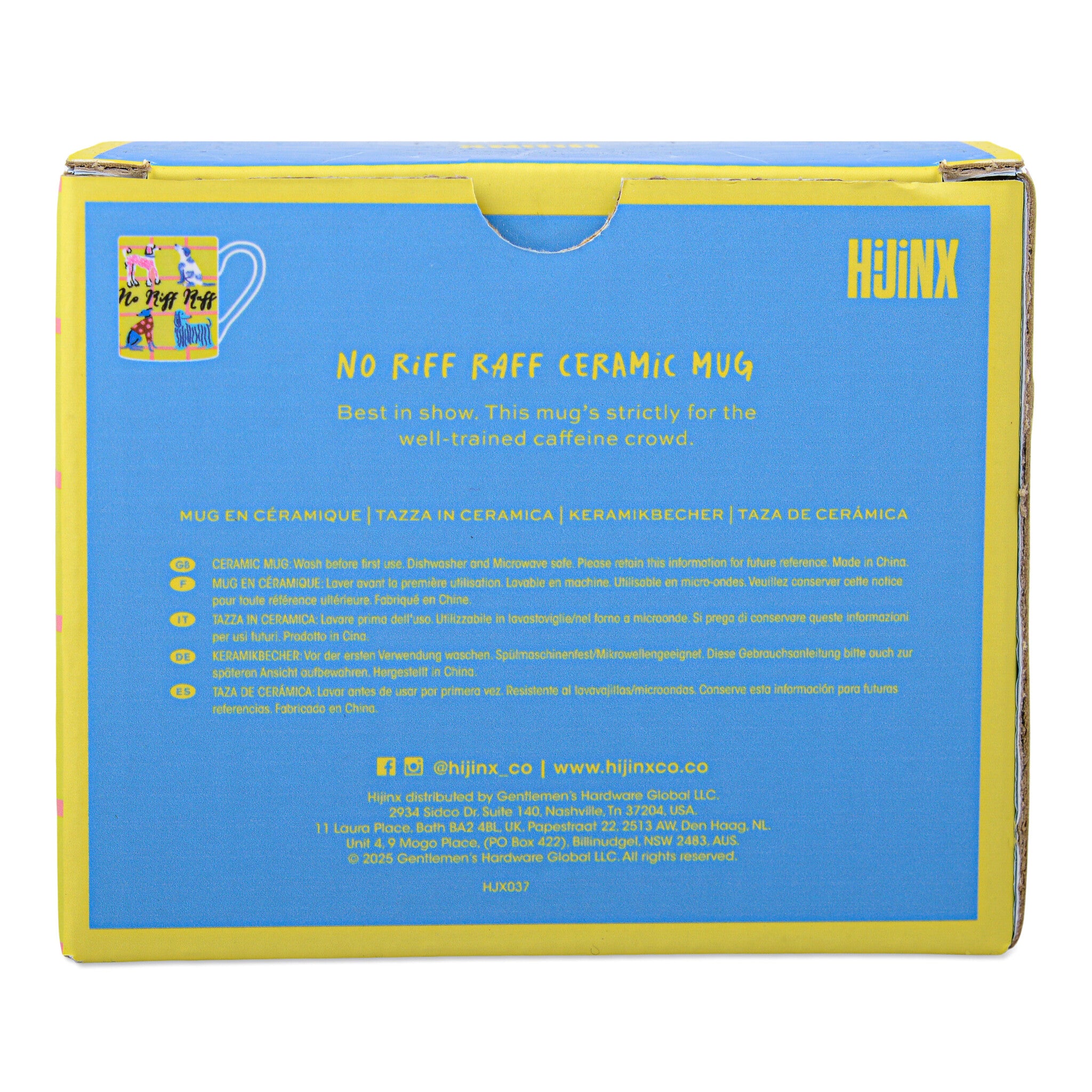 HiJiNX Mug - No Riff Raff