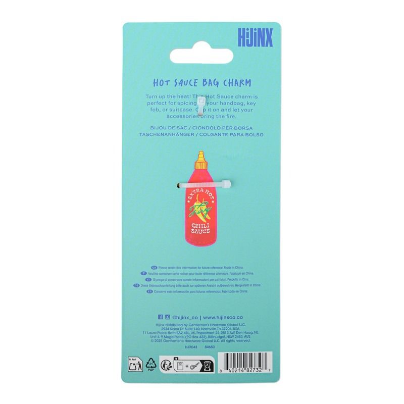 HiJiNX Bag Charm - Hot Sauce