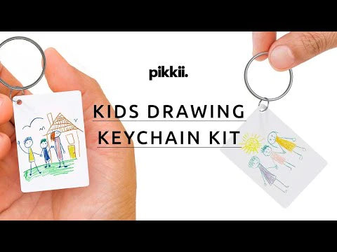 Pikkii: Keyring Shrink Kit Drawing
