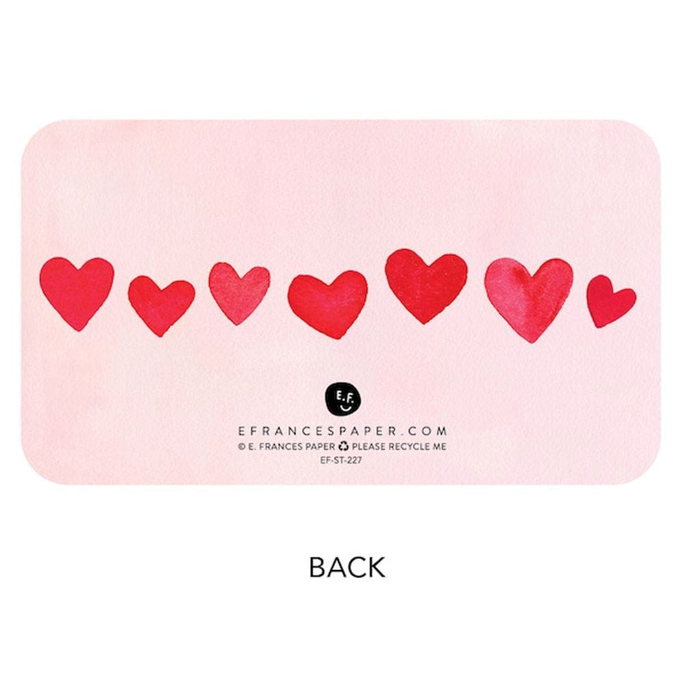 E. Frances Paper: Little Notes - Blush Hearts