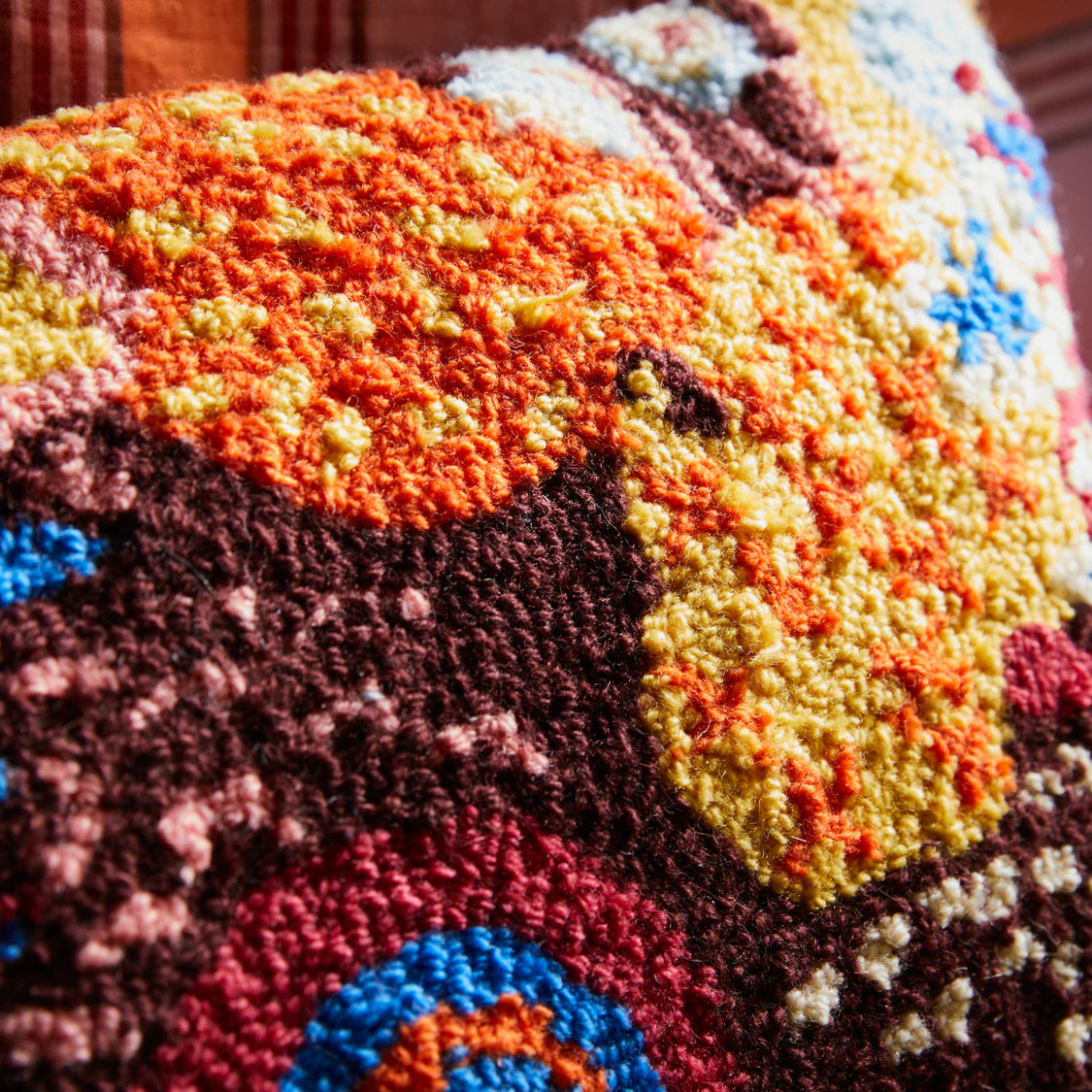 Sage x Clare: Coralie Punch Needle Cushion