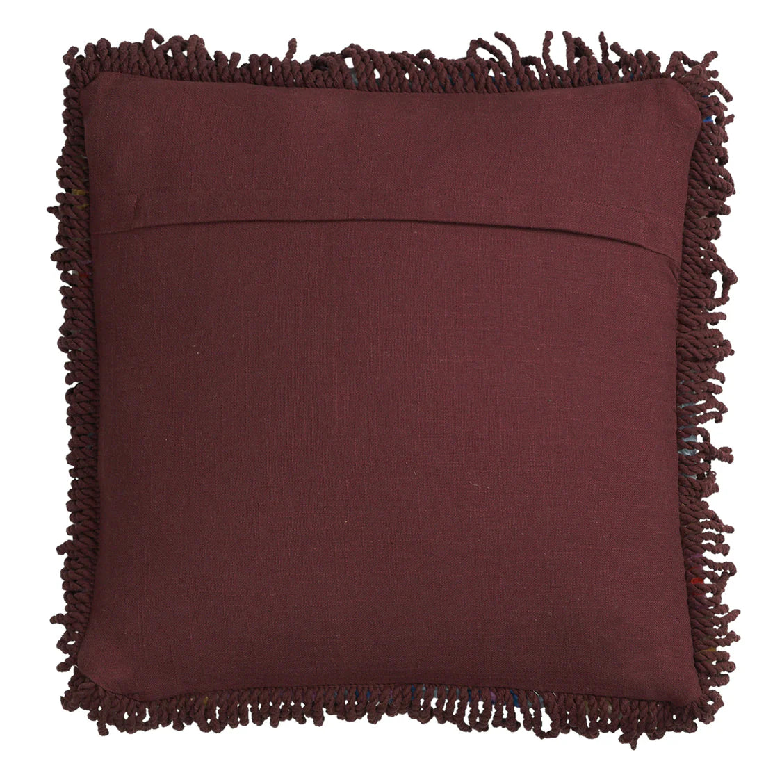 Sage and Clare: Cora Tufted Cushion - Garnet