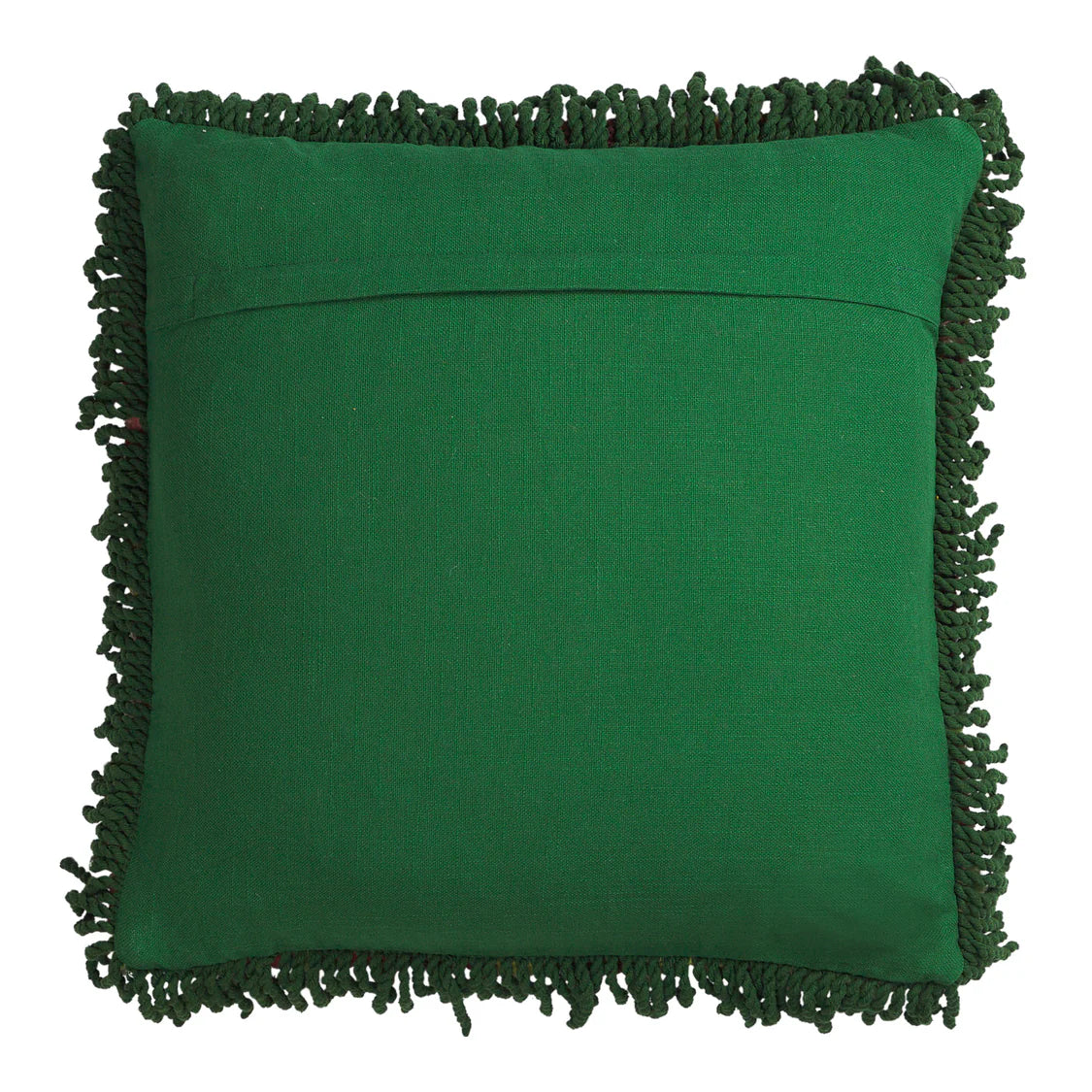 Sage x Clare: Cora Tufted Cushion - Kelp