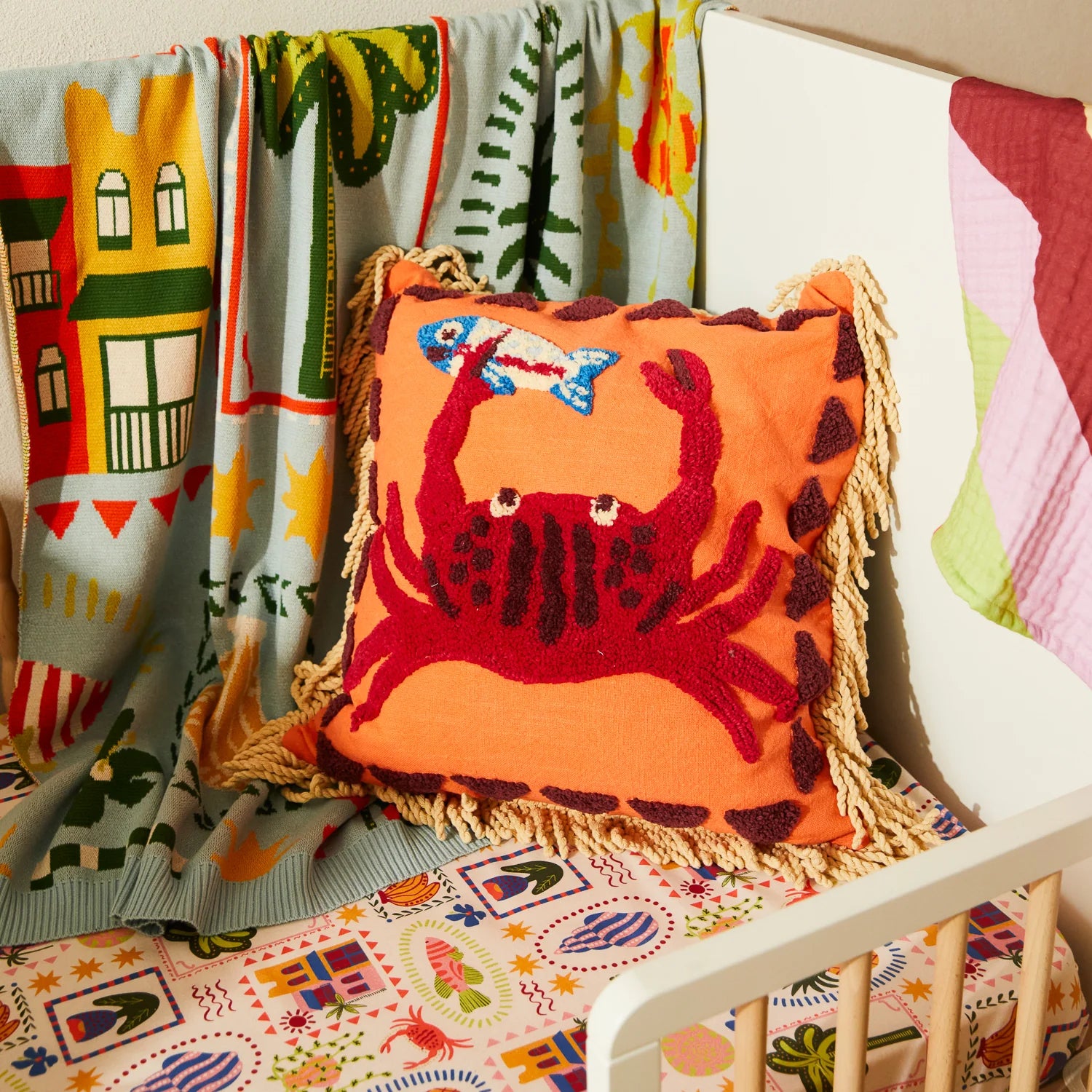 Sage x Clare: Leone Tufted Cushion