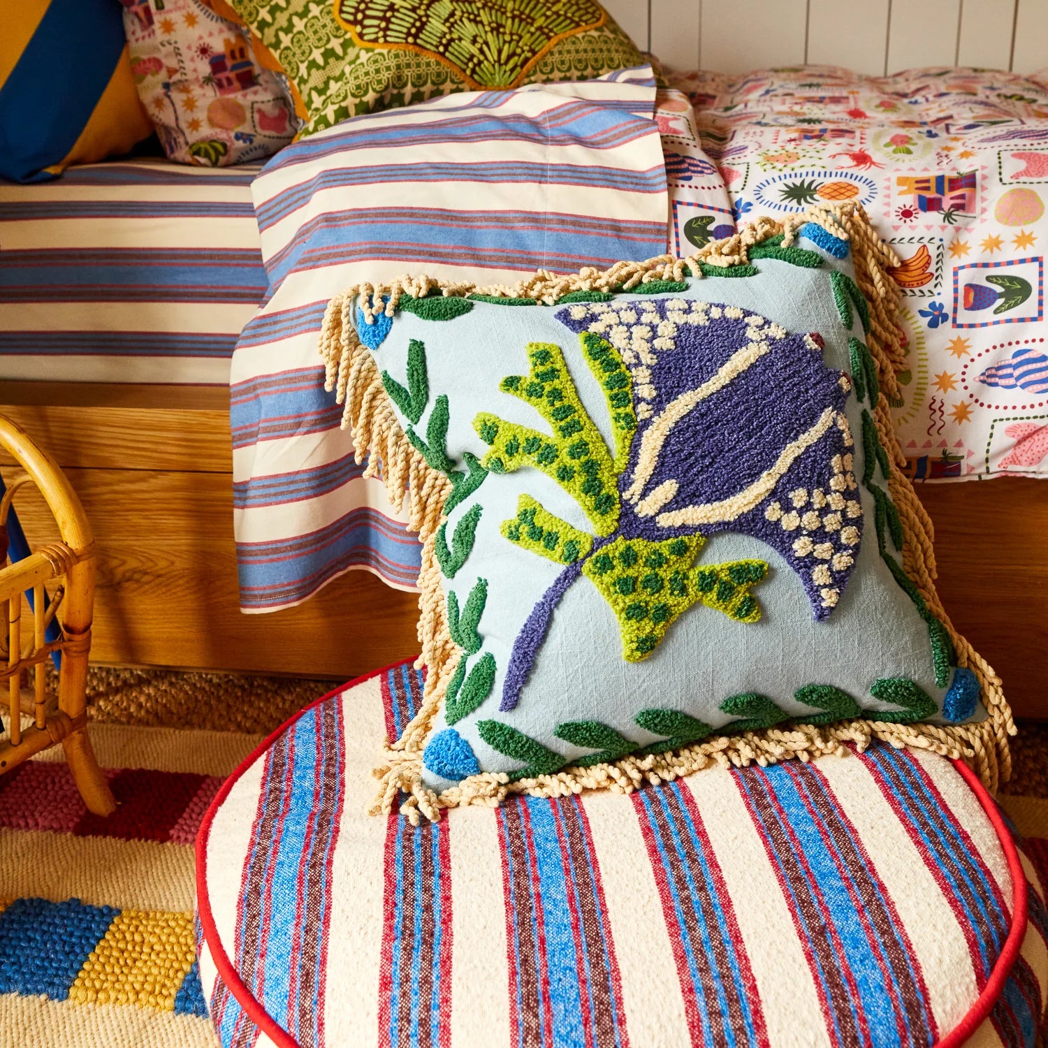 Sage x Clare: Leone Tufted Cushion