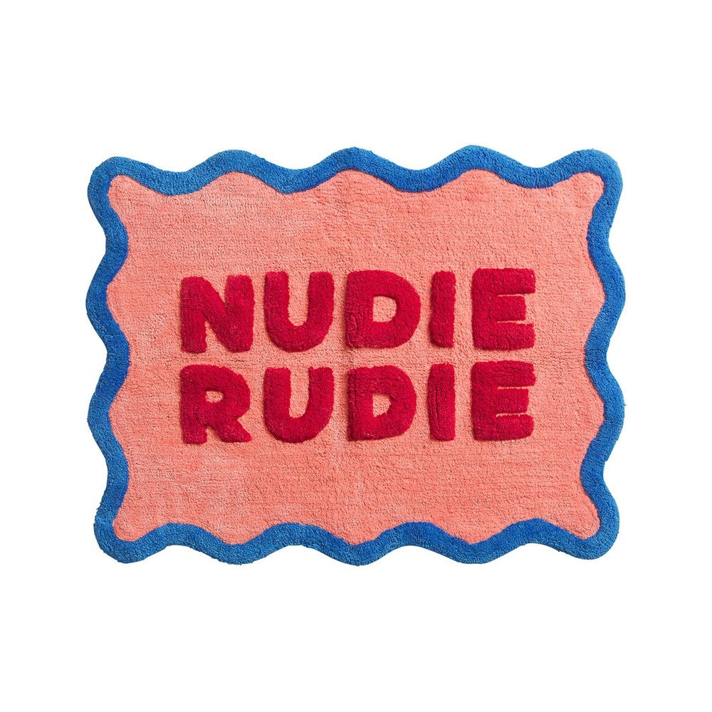 SAge x Clare: Amalie Nudie Bath Mat - Hibiscus